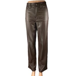 Old Navy OG Loose Faux Leather pants